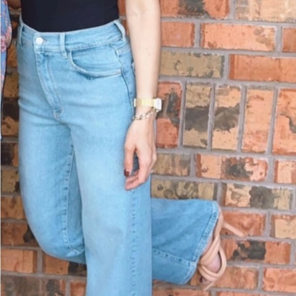 DL1961 Hepburn wide leg in droplet - Picture 4 of 4